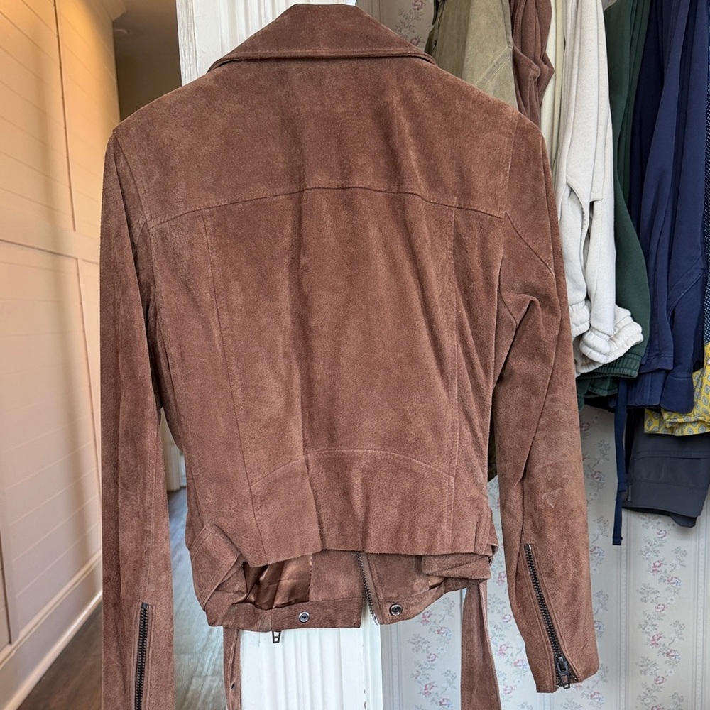 Blank NYC Tan Suede Women's Jacket - Picture 2 of 2